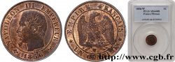 Un centime Napoléon III, tête nue 1856 Lille F.102/31