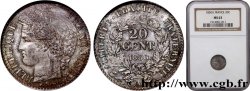 20 centimes Cérès, IIe République 1850 Paris F.146/2