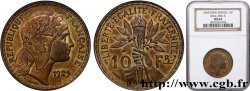 Concours de 10 francs, essai de Rasumny en bronze-aluminium 1929  GEM.168 3