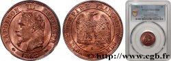 Deux centimes Napoléon III, tête laurée 1862 Bordeaux F.108A/7