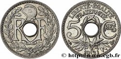 5 centimes Lindauer, petit module 1931 Paris F.122/14
