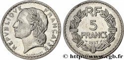 5 francs Lavrillier, nickel 1937  F.336/6