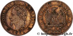 Un centime Napoléon III, tête laurée 1862 Paris F.103/4