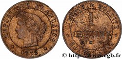 1 centime Cérès 1875 Bordeaux F.104/5