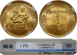 1 franc Chambres de Commerce 1921 Paris F.218/3