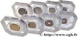 Lot de huit monnaies Modernes Françaises n.d. Paris F.122/20