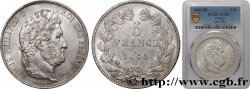 5 francs IIIe type Domard 1845 Strasbourg F.325/7