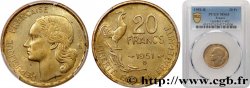 20 francs G. Guiraud 1951 Beaumont-Le-Roger F.402/8