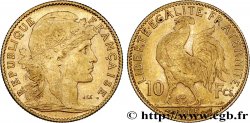10 francs or Coq 1905 Paris F.509/6