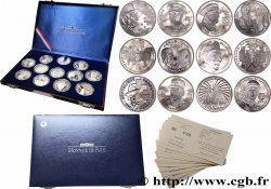 Coffret Belle Épreuve Argent de onze monnaies de la collection “La Liberté retrouvée” + la 100 Francs Belle Épreuve 8 Mai 1945 n.d.  F5.1627 à 1638 