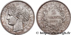 2 francs Cérès, IIe République 1849 Paris F.261/1 SUP55 