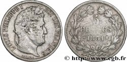 5 francs Ier type Domard, tranche en creux 1831 Toulouse F.319/5