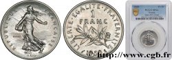 Essai dit “Haut Relief” de 1 franc Semeuse, nickel 1959 Paris F.226/2