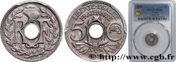5 centimes Lindauer, petit module 1925 Paris F.122/10