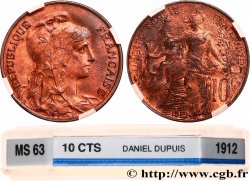 10 centimes Daniel-Dupuis 1912  F.136/21