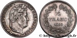 1/2 franc Louis-Philippe 1845 Paris F.182/108 SUP 