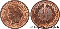 10 centimes Cérès 1876 Paris F.135/16