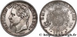 2 francs Napoléon III, tête laurée  1866 Strasbourg F.263/3 SPL63 