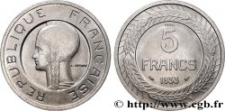 Concours de 5 francs, essai de Cochet en nickel 1933 Paris GEM.135 1