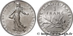Essai-piéfort argent de 1 franc Semeuse 1927 Paris GEM.94 EP