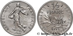 Piéfort nickel de 1/2 franc Semeuse 1976 Pessac GEM.91 P1