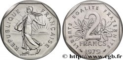 Piéfort argent de 2 francs Semeuse, nickel 1979 Pessac GEM.123 P2