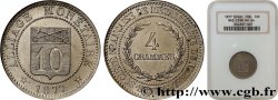 Essai d’alliage au module de 10 centimes 1877  GEM.257 2