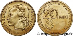 Essai du concours de 20 francs par Guzman 1950 Paris GEM.207 2