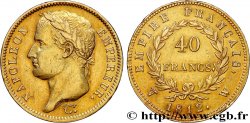 40 francs or Napoléon tête laurée, Empire français 1812 Lille F.541/10