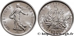 5 francs Semeuse, nickel 1970 Paris F.341/2