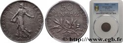 Piéfort de 50 centimes Semeuse, flan mat 1897 Paris GEM.81 P3