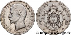 5 francs Napoléon III, tête nue 1856 Paris F.330/6