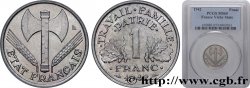1 franc Francisque, lourde 1942 Paris F.222/3