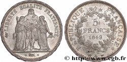5 francs Hercule, IIe République 1849 Paris F.326/5