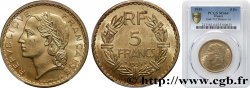 5 francs Lavrillier, bronze-aluminium 1939  F.337/3