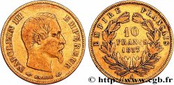 10 francs or Napoléon III, tête nue 1857 Paris F.506/4