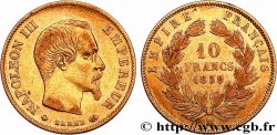 10 francs or Napoléon III, tête nue 1859 Strasbourg F.506/8