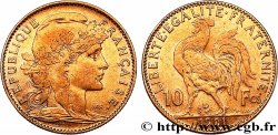 10 francs or Coq 1901 Paris F.509/5