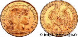10 francs or Coq 1910 Paris F.509/11