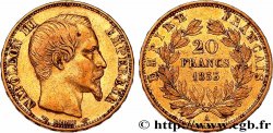 20 francs or Napoléon III, tête nue 1853 Paris F.531/1