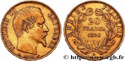 20 francs or Napoléon III, tête nue 1854 Paris F.531/2
