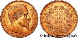 20 francs or Napoléon III, tête nue 1855 Paris F.531/4