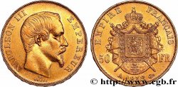 50 francs or Napoléon III, tête nue 1858 Paris F.547/5