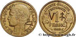 1 franc Morlon, contremarqué d’un “V” et d’une croix de Lorraine 1940 Paris F.219/11 var. TTB 