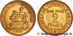 2 francs Chambres de Commerce 1920  F.267/2