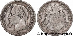 2 francs Napoléon III, tête laurée 1870 Paris F.263/11