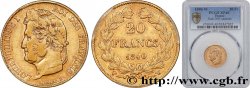 20 francs or Louis-Philippe, Domard 1840 Lille F.527/23