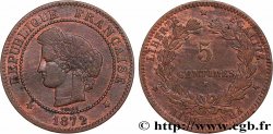 5 centimes Cérès 1872 Bordeaux F.118/6
