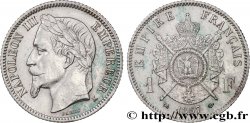1 franc Napoléon III, tête laurée 1867 Bordeaux F.215/9