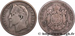 2 francs Napoléon III, tête laurée 1868 Paris F.263/8